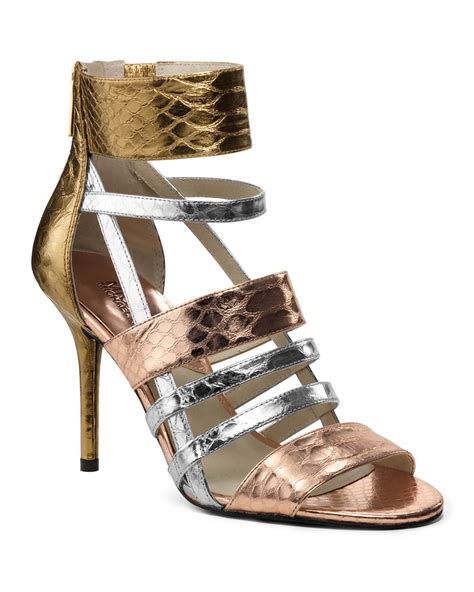 michael kors rose jacquard shoes|Michael Kors rose gold.